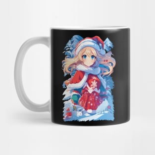 Kawaii Anime Christmas Mug